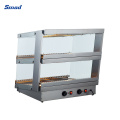 Smad Mini Commercial Store Countertop Food Warmer Hot Display Showcase